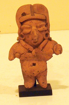 Chupicuaro Standing Female Flat Figure